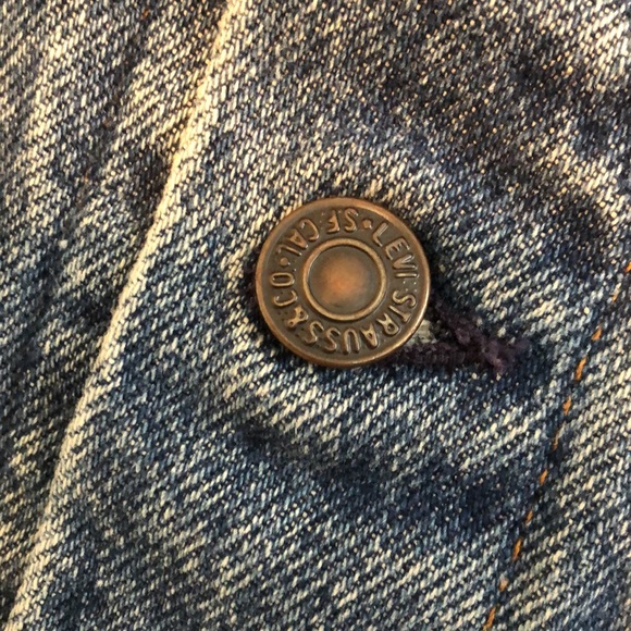 Levi’s Vintage Denim Trucker Jacket Type 3 Men’s Size M - Picture 5 of 16